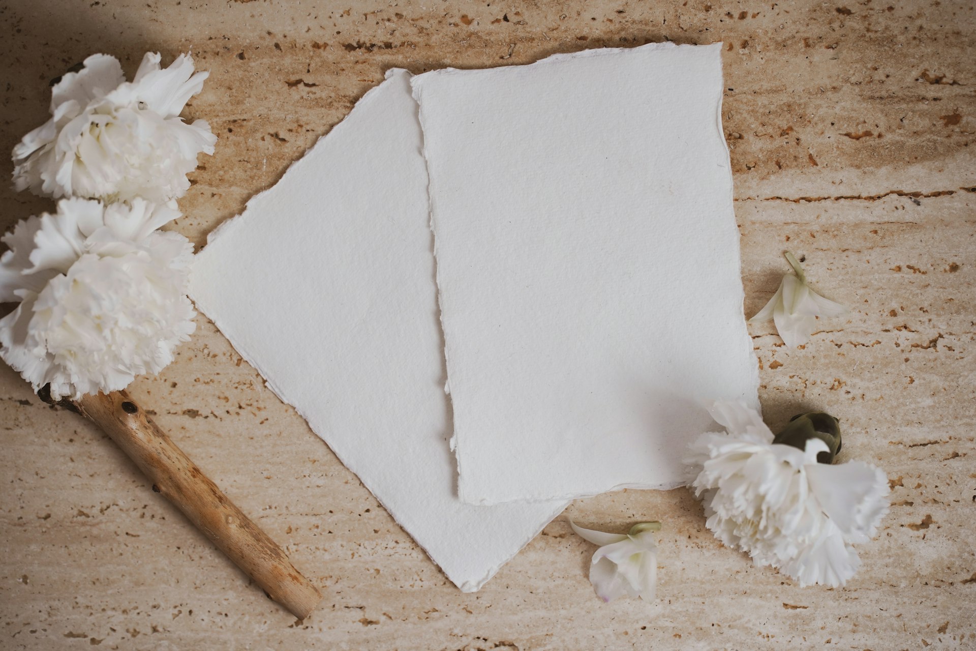 handcrafted hemp paper